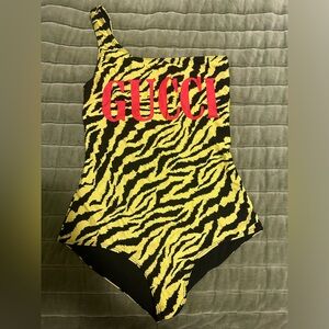Gucci one piece bathing suit